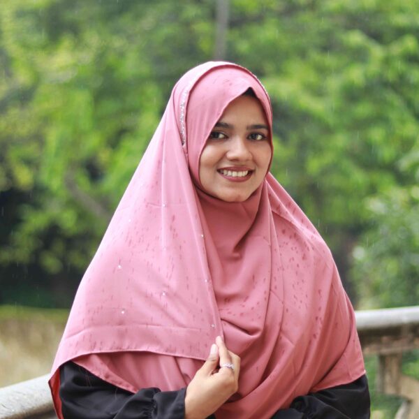 Liyana 2 Minutes Hijab (Nude Meat) - Premium Cherry Fabric