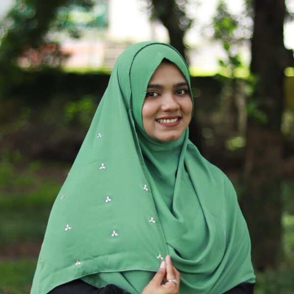 Sana 2 Minutes Hijab (Water Mint) - Premium Cherry Fabri